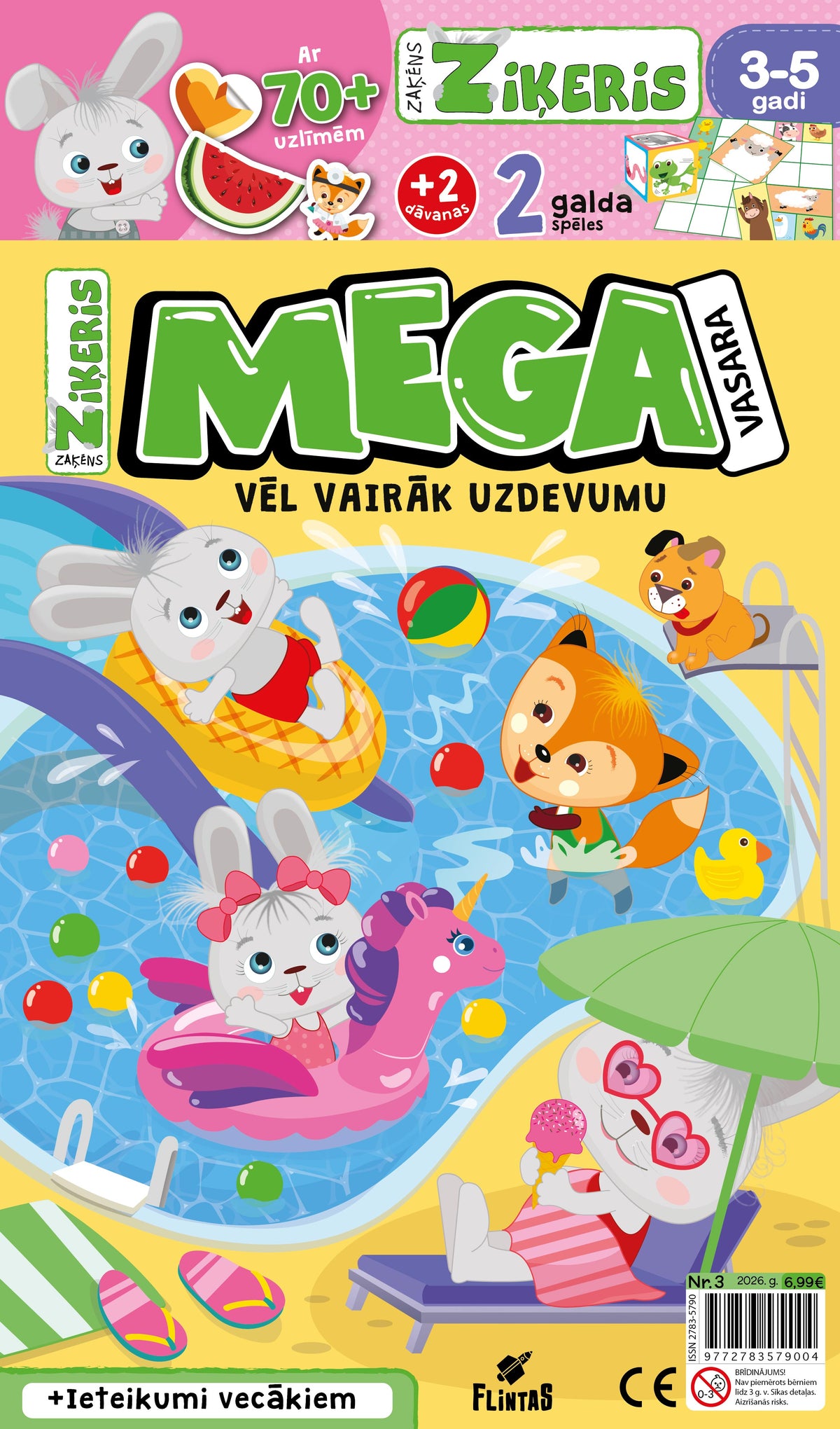 Žurnāla Zaķēns Ziķeris MEGA abonements