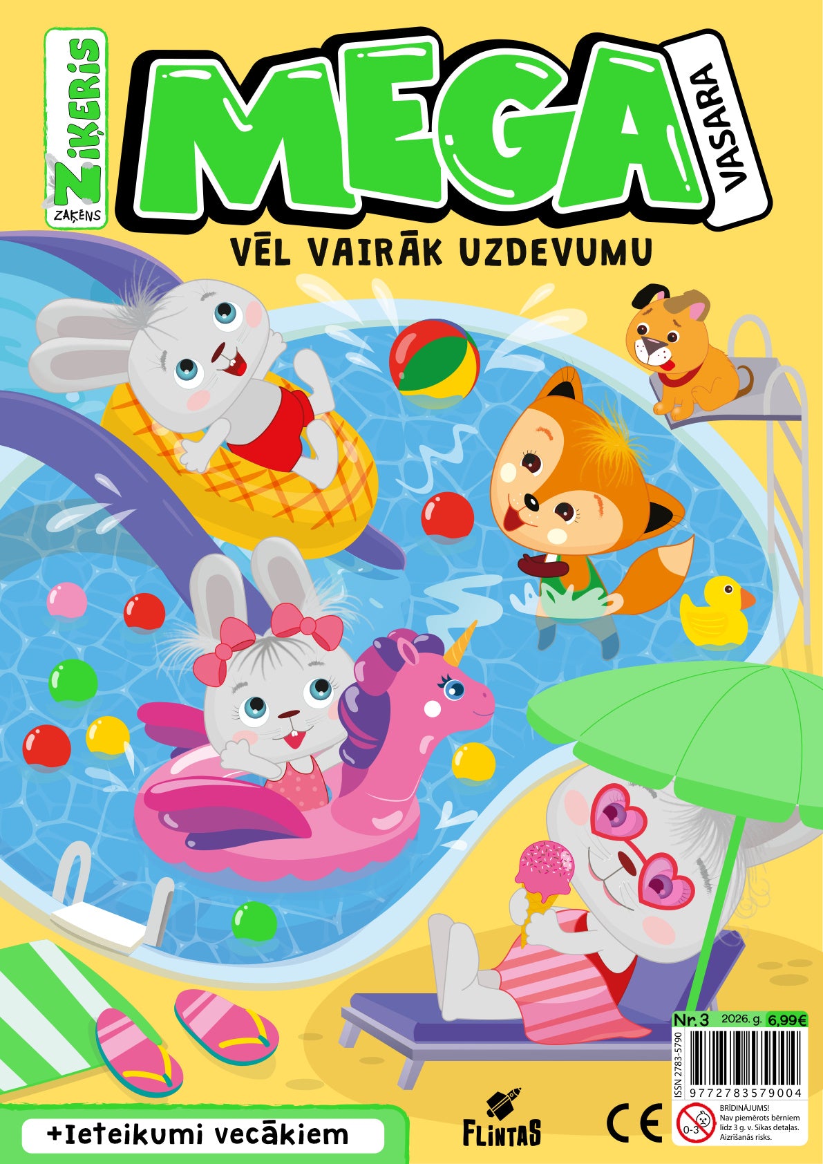 Ielūkosimies žurnālā Zaķēns Ziķeris MEGA – 1